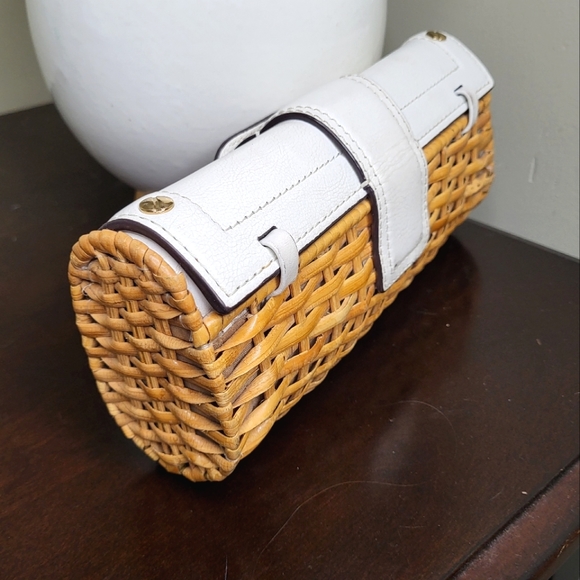 Michael Kors Basket Weave Clutch - Picture 3 of 9